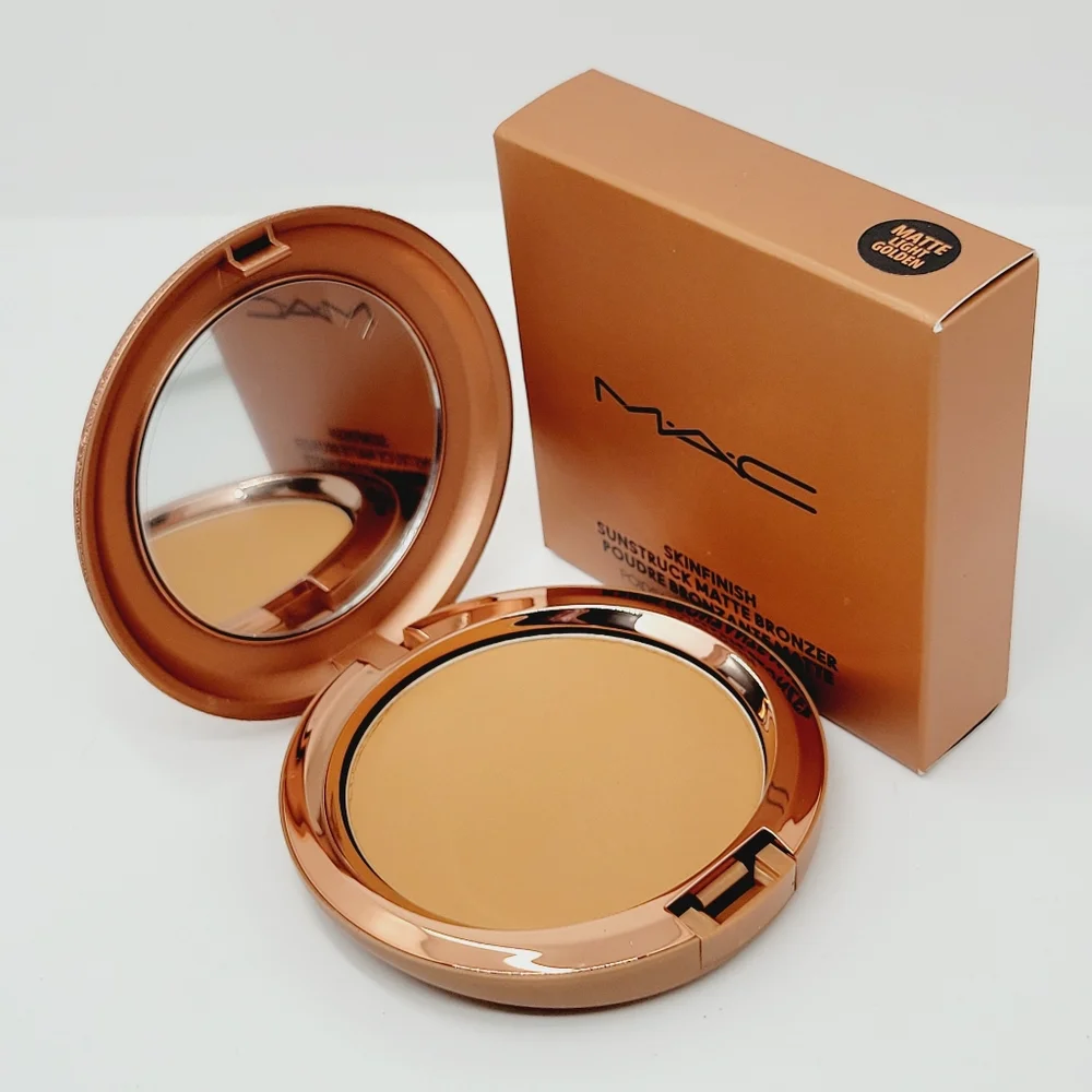 Matte Light Golden Mac Cosmetics Skinfinish Sunstruck Bronzer Brand New in Box